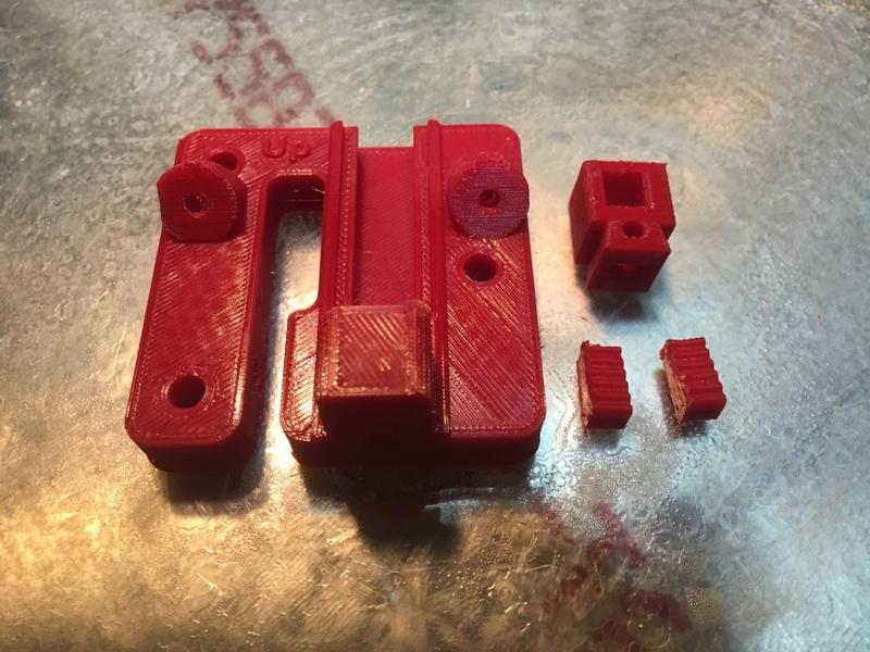 Ultibots Kossel V-slot magball roller carriage with tension adjust