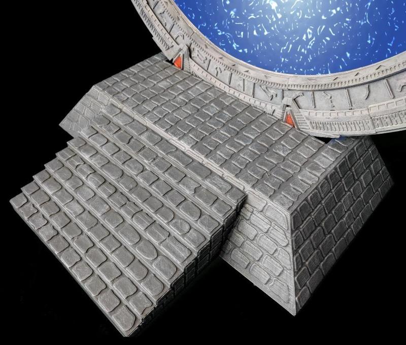 Stargate Platform Stone Render Version 3
