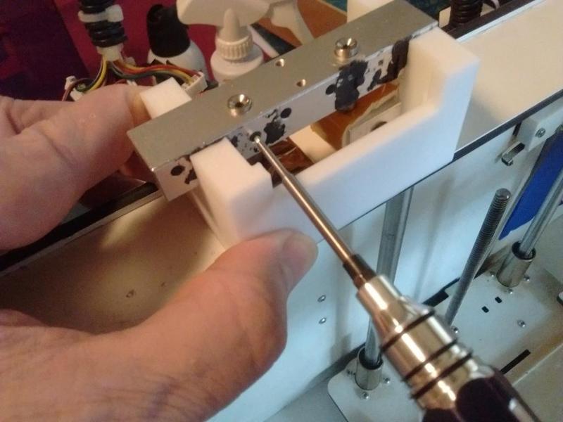 Bibo2 extruder leveling block