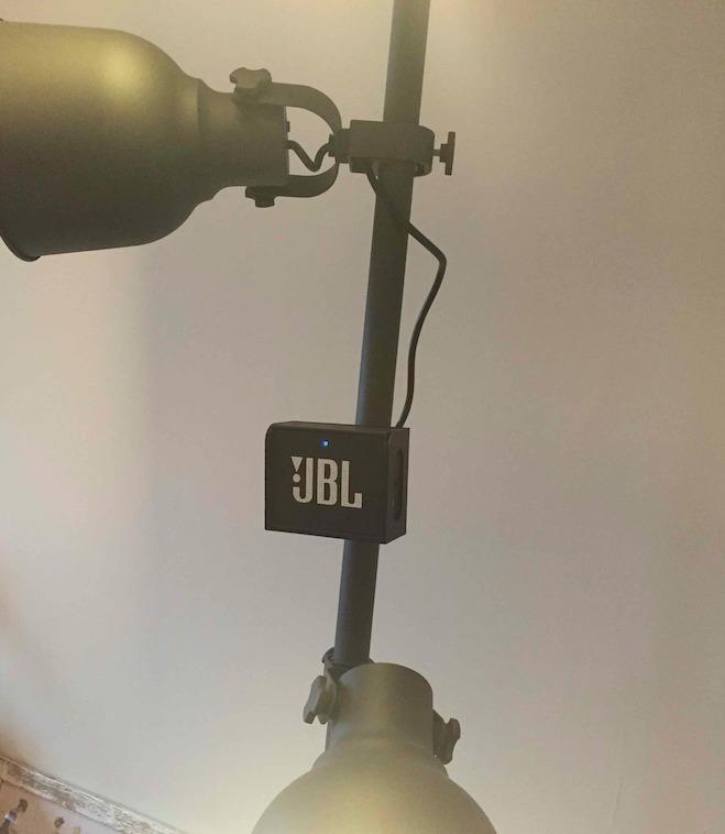 JBL GO tube mount