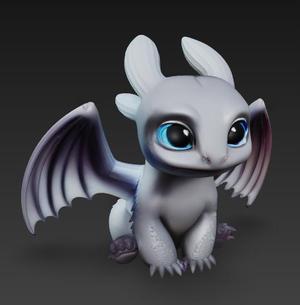Baby Light Fury