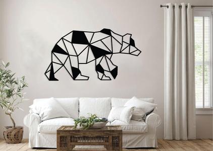 Bear Metal Wall Art Laser Cut Files