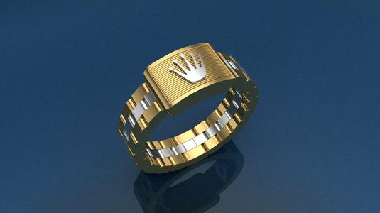 ROLEX RING FOR MAN