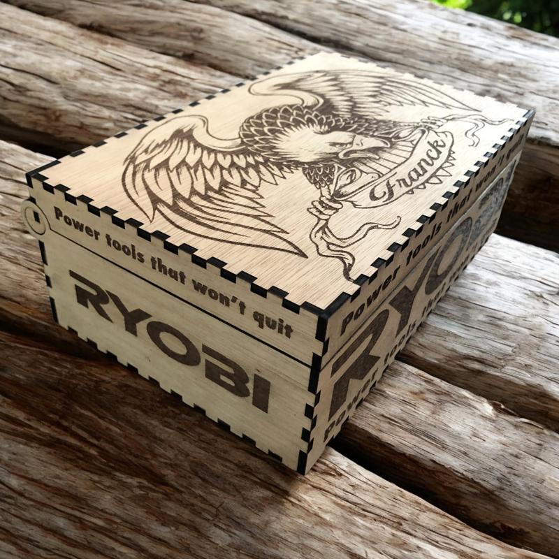 Ryobi accessory storage box or other svg, dxf files