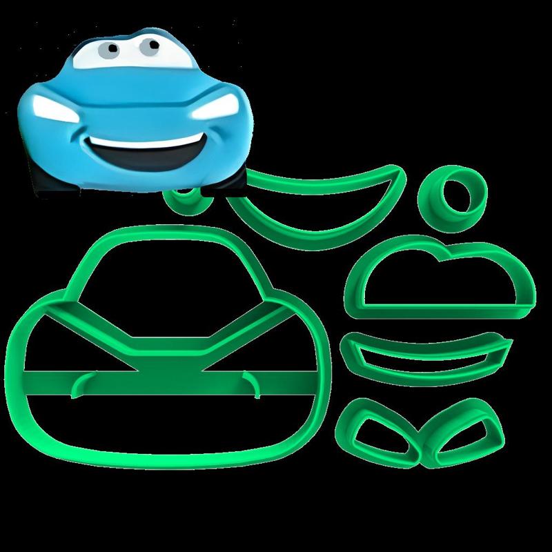 SALLY CARRERA CUTTER - CARS - 5.5cm