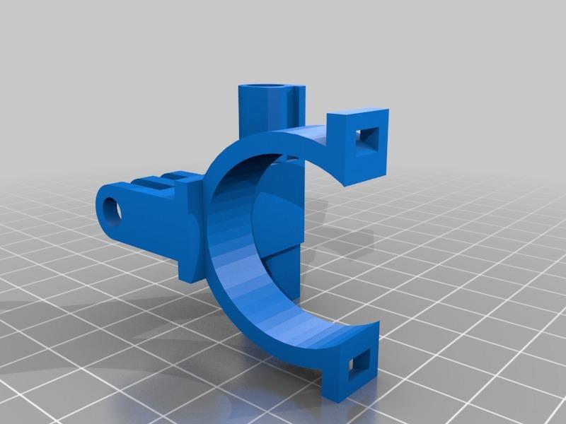 Recumbent Trike Flag Pole clip for Catrike 700