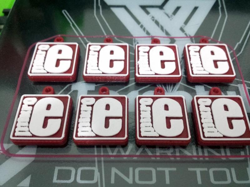 Mikroelektronika Keychain