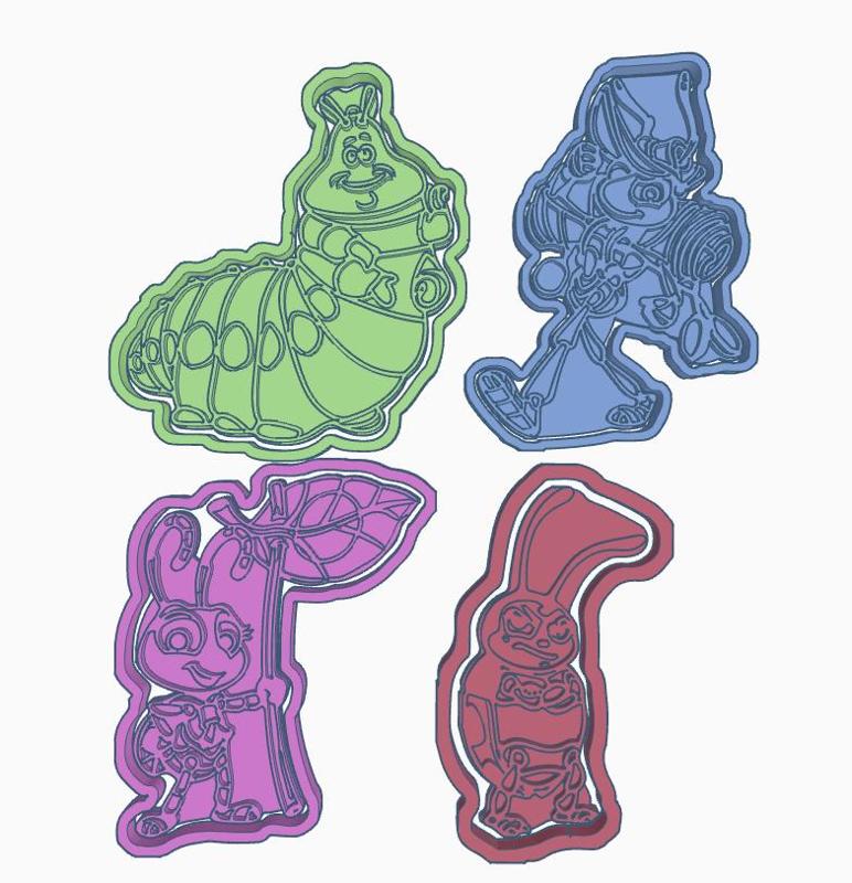 A Bug's Life cookie cutter pack