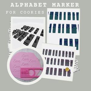 Cookie Alphabet Stamp