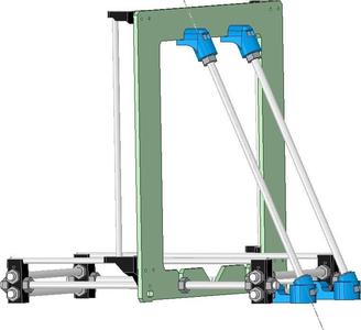 Prusa i3 Alliminum Frame Brace