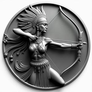 Indian Huntress Coin