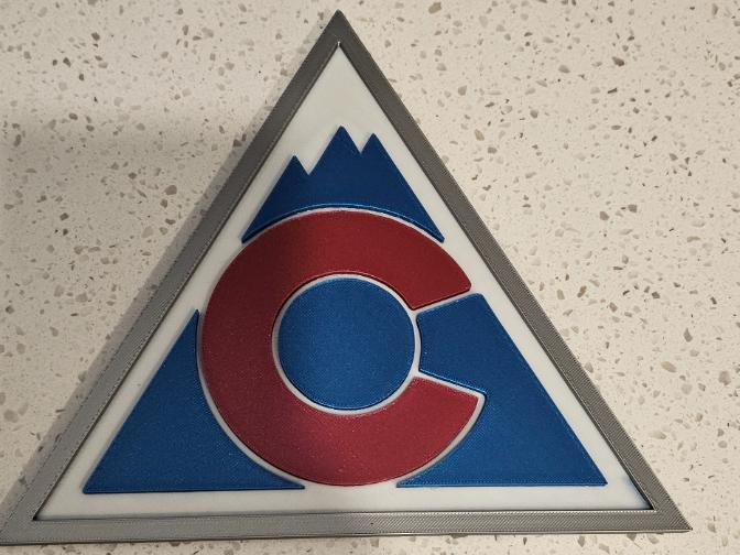 Colorado Avalanche Giant Magnet