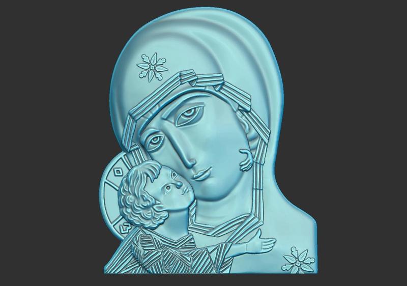 Church icon of the Mother of God