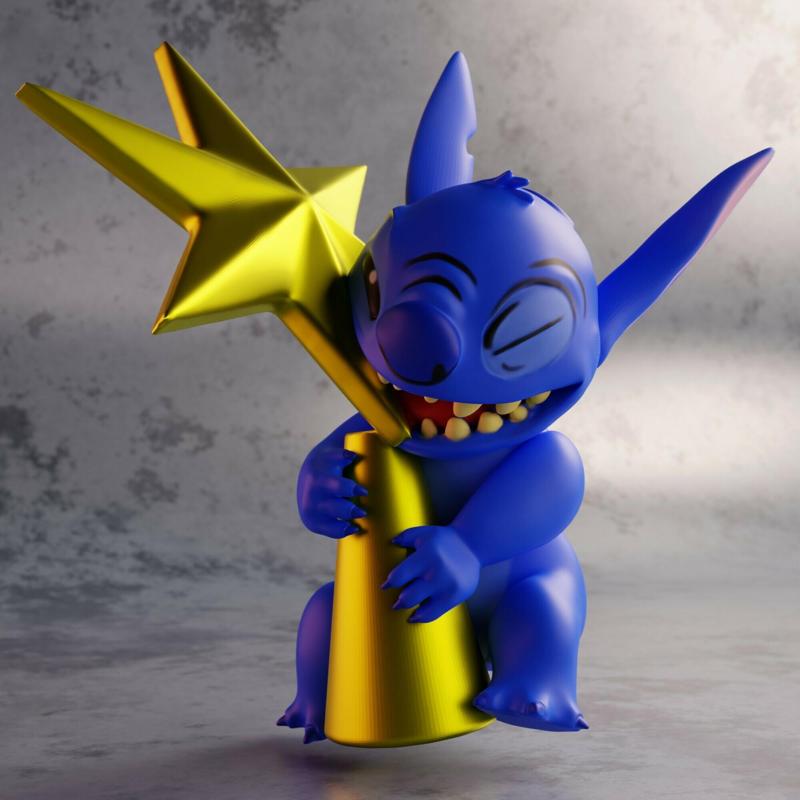 Stitch estrella arbol de navidad