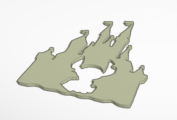 Stitch Disney Castle