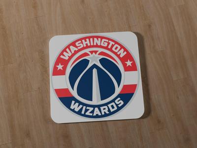Washington Wizards Square Coaster
