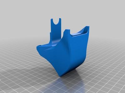 FT-5 Improved Parts Fan Duct for Titan V6, 713Maker Bracket, and Pancake Motor