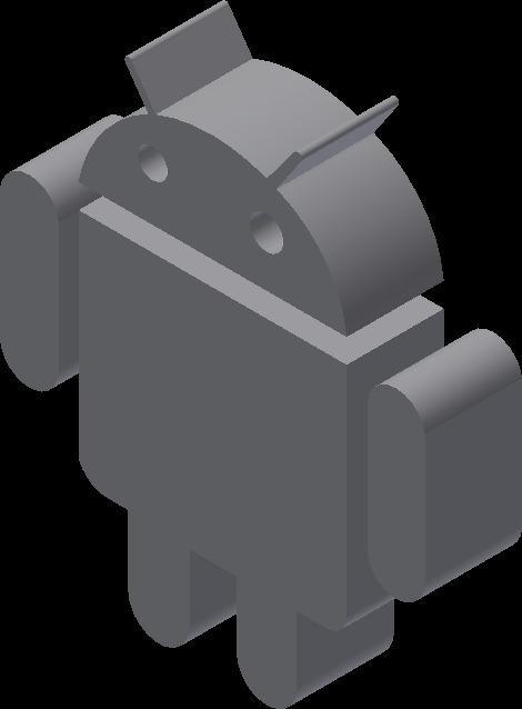 3D Droid Logo