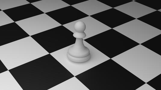 Weeble Wobble But It Won't Fall Down Chess Pawn