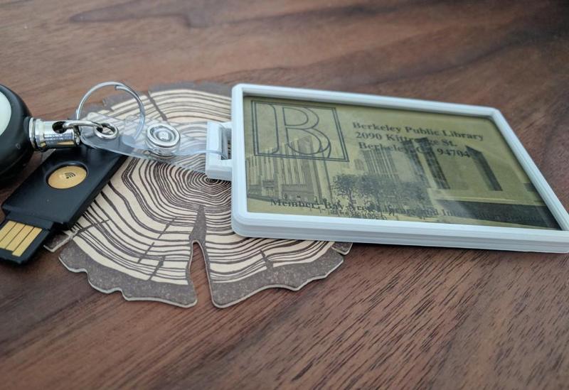 Clean Badge Holder