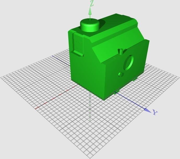 3d printed 120 Pinhole Camera 