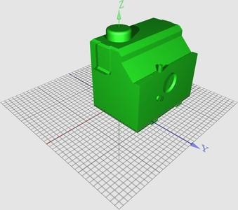 3d printed 120 Pinhole Camera 