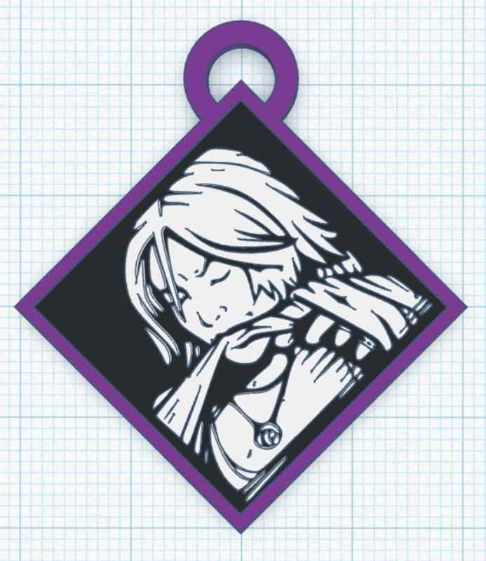 Keychain Dead By Daylight - Hardened