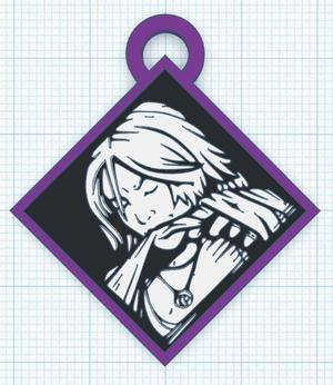 Keychain Dead By Daylight - Hardened