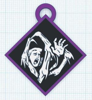Dead By Daylight Keychain/Keychain - None Are Free
