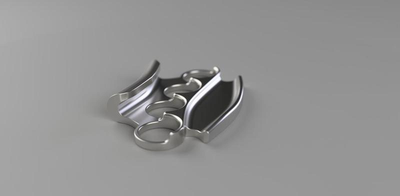 Bag carrier knuckle iron