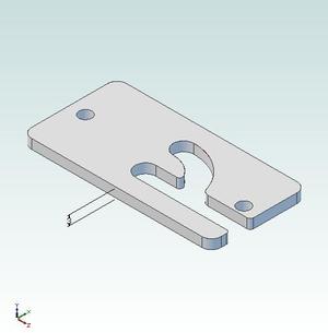 Prusa Mount for Makerbot mk7 Extruder