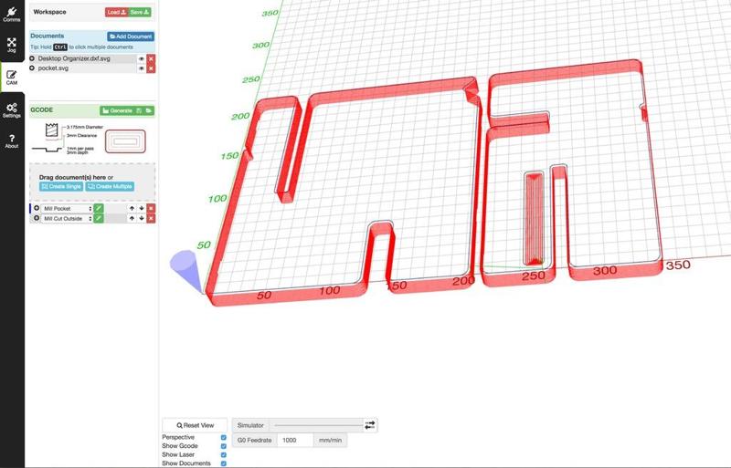 RTM Nightstand Organizer
