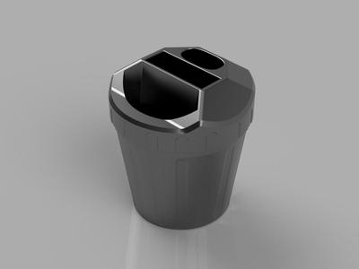 Universal Holder for IQOS ILUMA ONE and HEETS with Ashtray