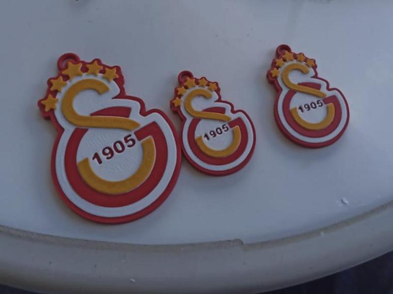 Galatasaray 5-Star Champion Keychain