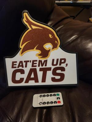 EatEm Up Cats Texas State Lightbox