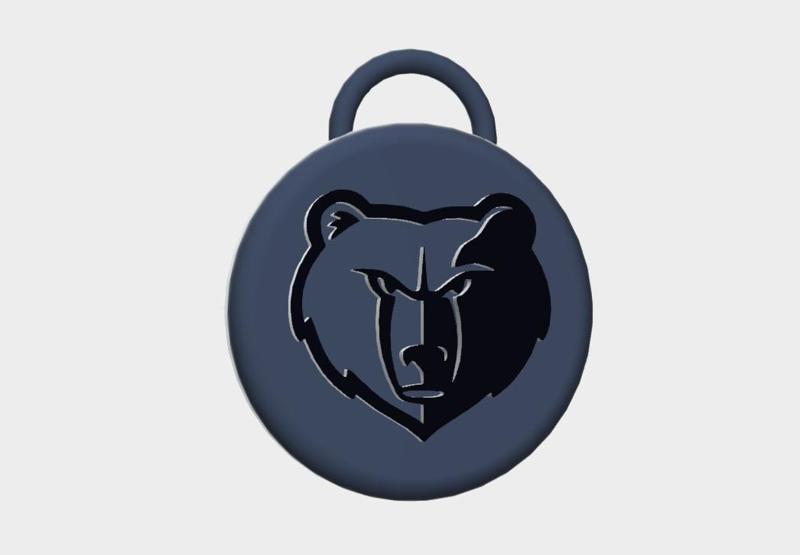 Memphis Grizzlies Keychain (NBA)