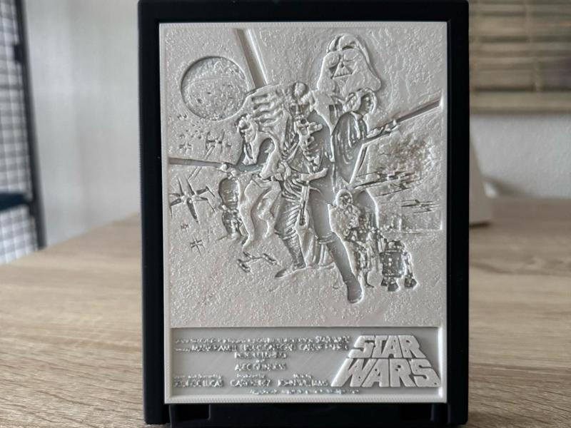 ANH (A New Hope) Original Poster Litophane 