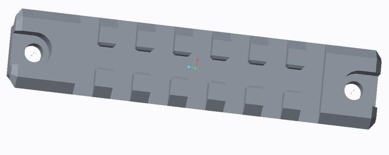 short picatinny rail for airsoft G36