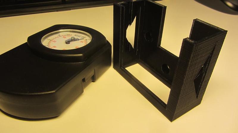 Holder for a Tire Gauge