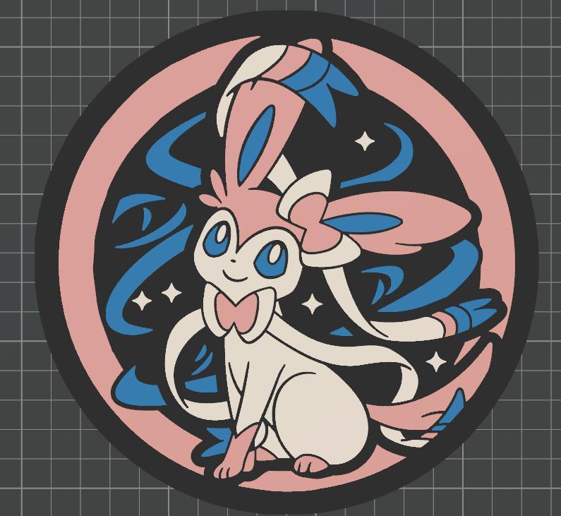 Sylveon Wall Art