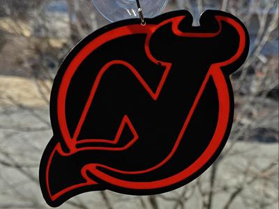 NJ Devils Sun Catcher