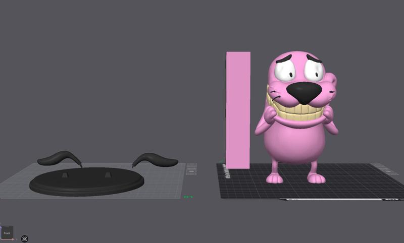 Courage the Cowardly Dog Grim & Smug Edition  AMS Ready