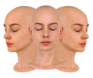 Anne Hathaway likeness sculpt 3D model