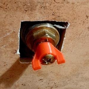 Butterfly for water stop valve