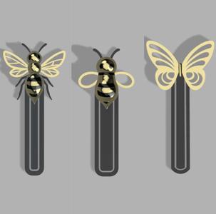 Bookmark Set – Wings of the Garden