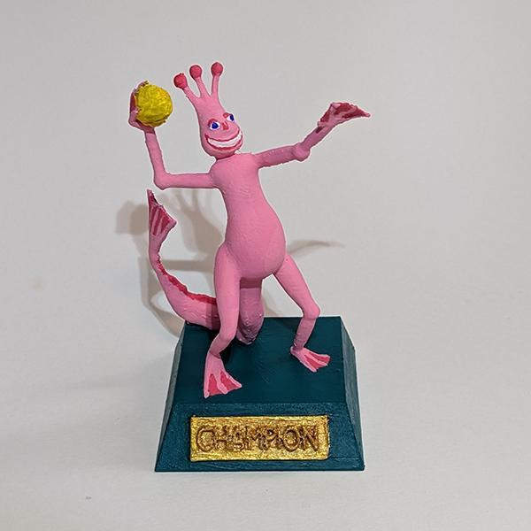 Sea Monkey Water Polo Trophy