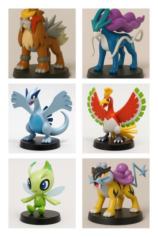 Legendary Pokémon Pack- Johto Region