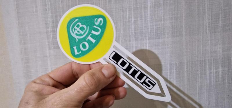LOTUS Car bookmark Marcador de libros LOTUS