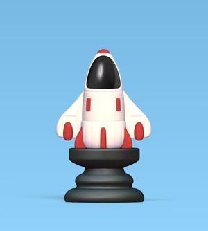 Space Chess - Spaceship - Rook
