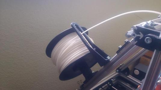 Very simple printable spool mount for MendelMax